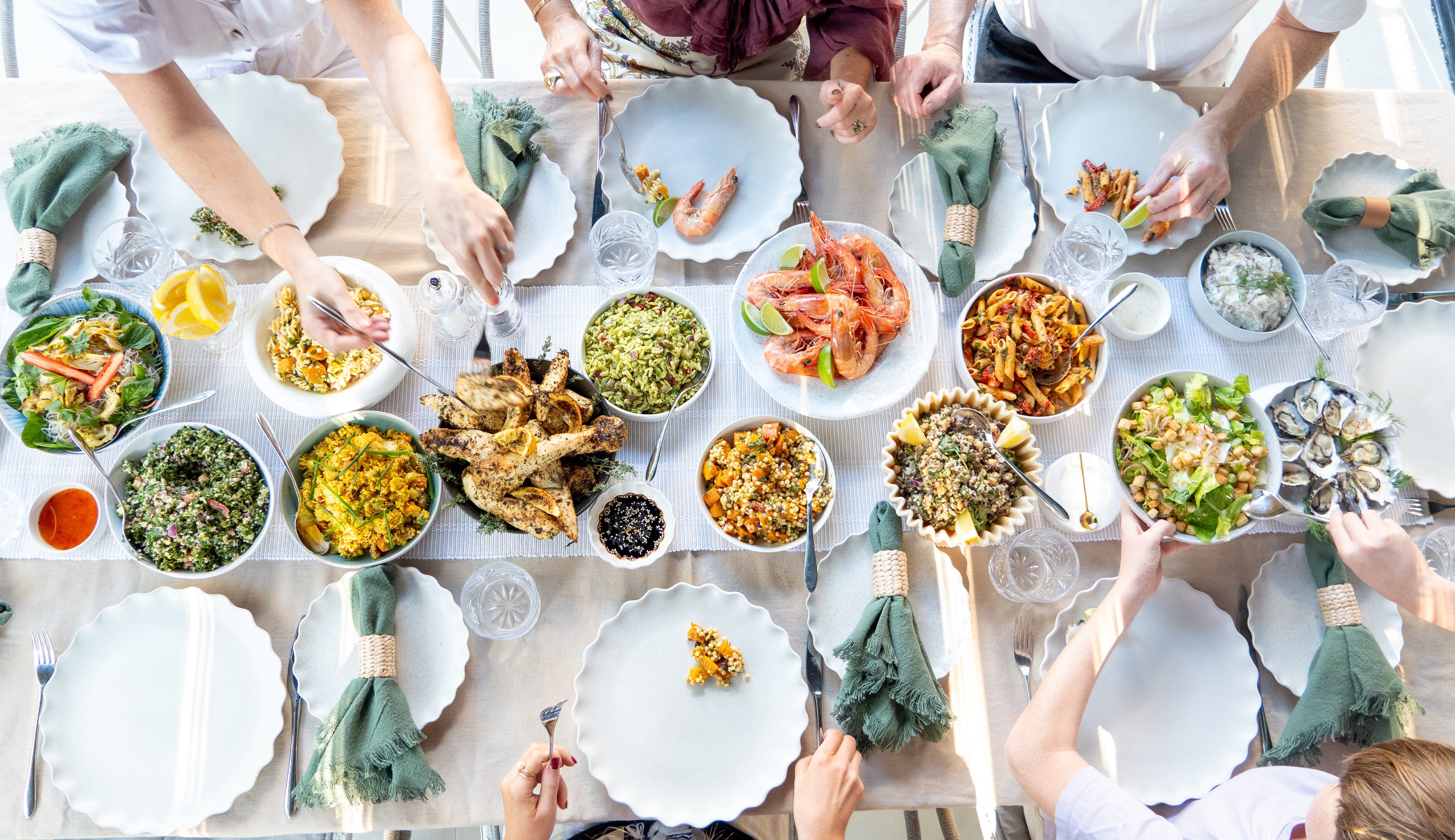 Bulk Salad Packs perfect for functions.