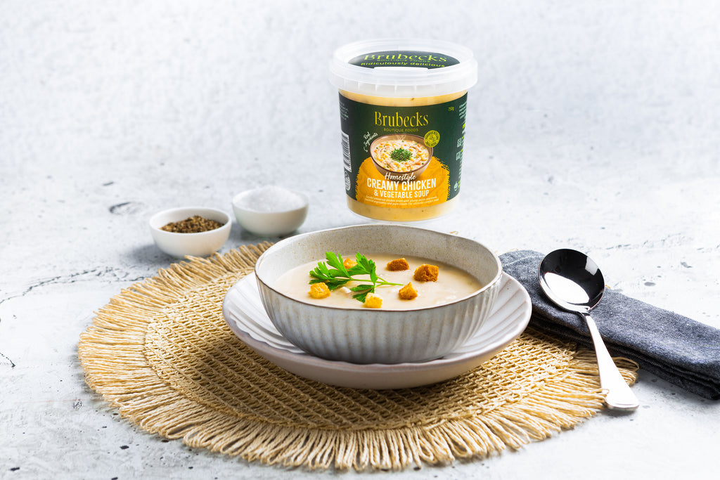Creamy Chicken & Vegetable Soup
