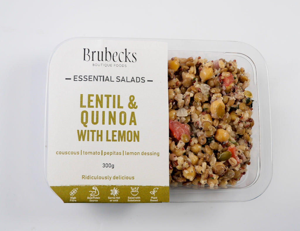 Lentil & Quinoa with Lemon Salad