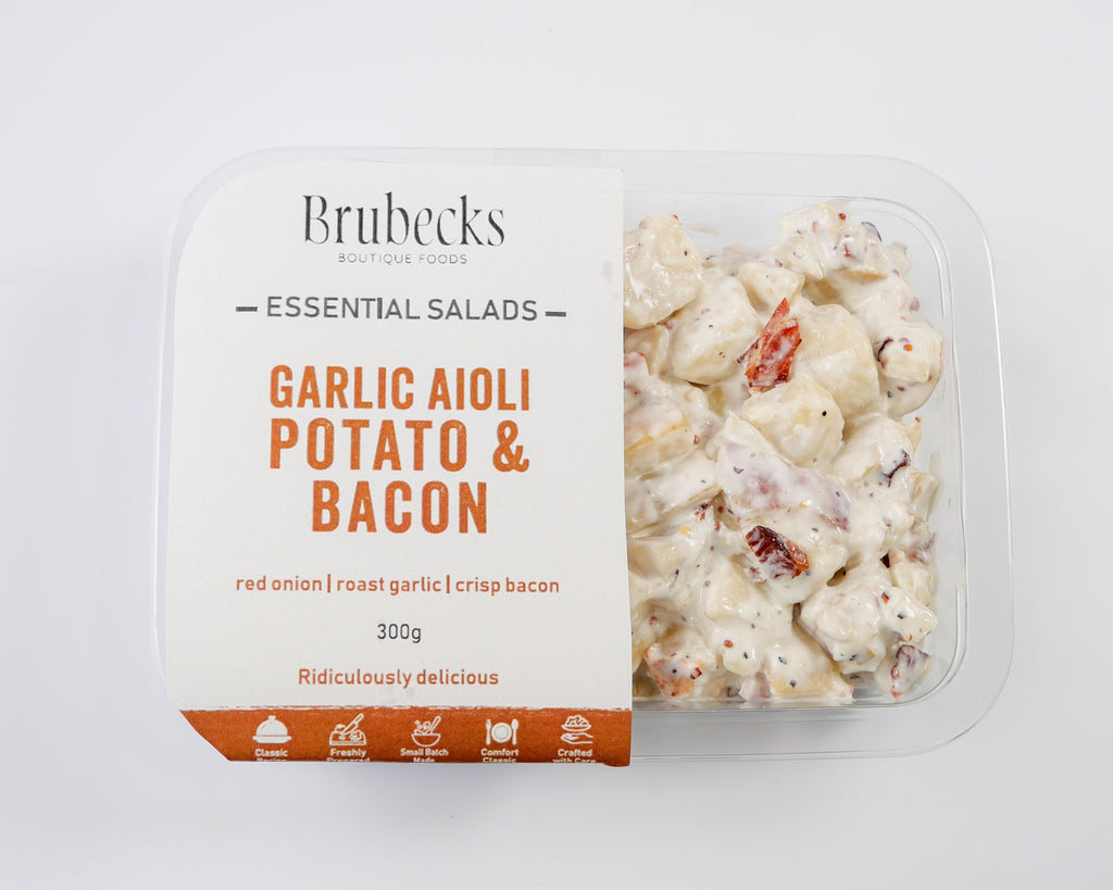 Garlic Aioli Potato & Bacon Salad