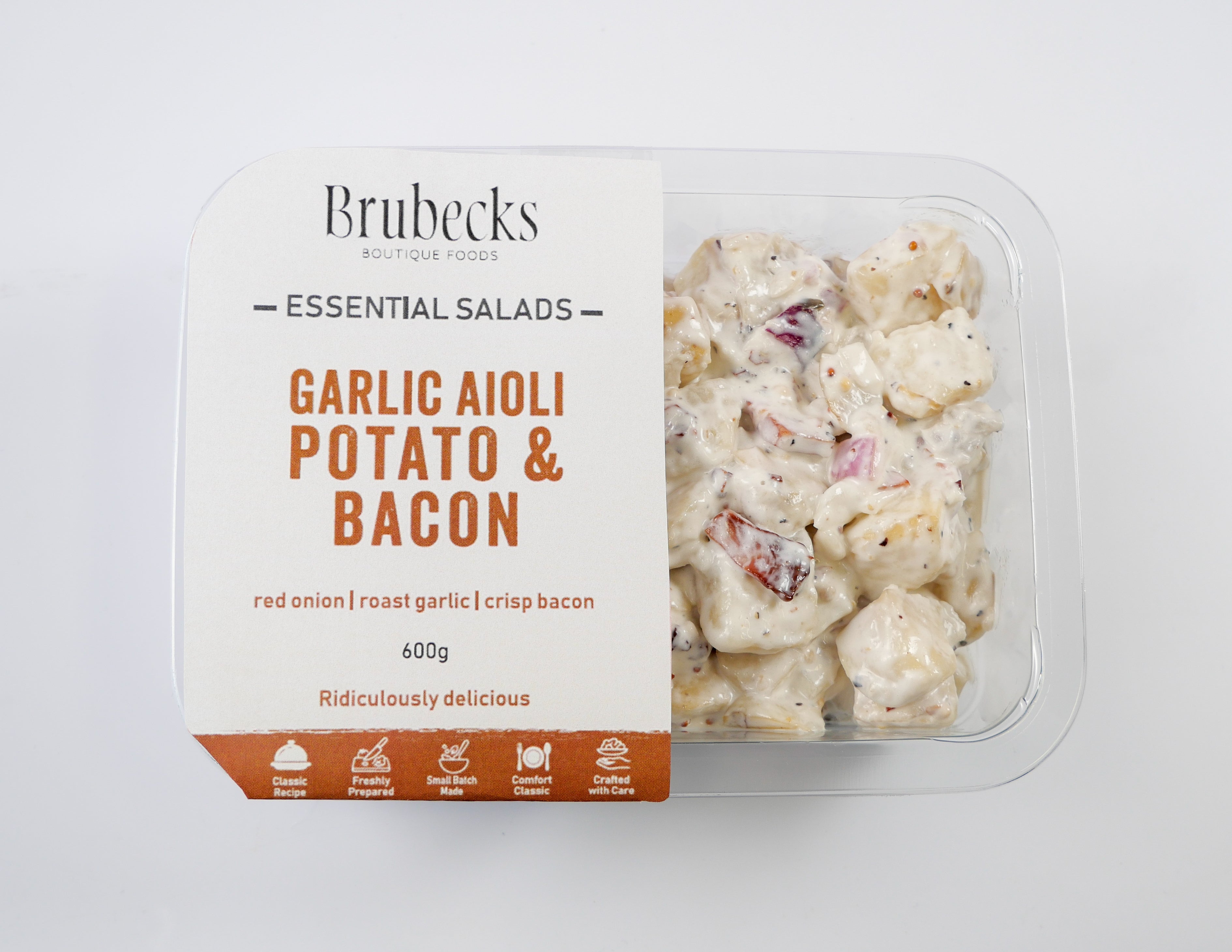 Garlic Aioli Potato & Bacon Salad