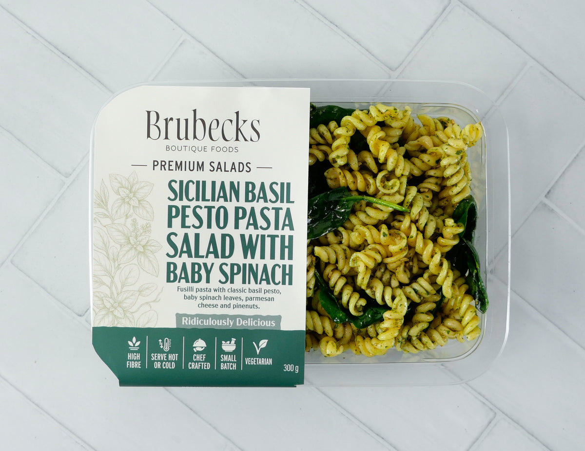 Sicilian Basil Pesto Pasta Salad