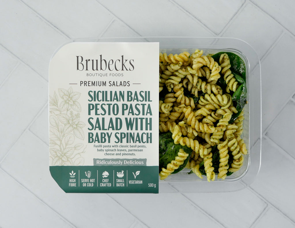 Sicilian Basil Pesto Pasta Salad
