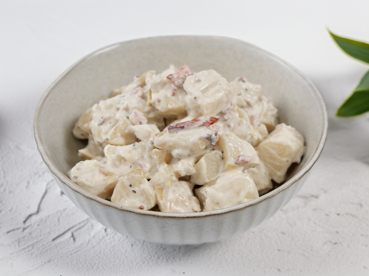 Garlic Aioli Potato & Bacon Salad