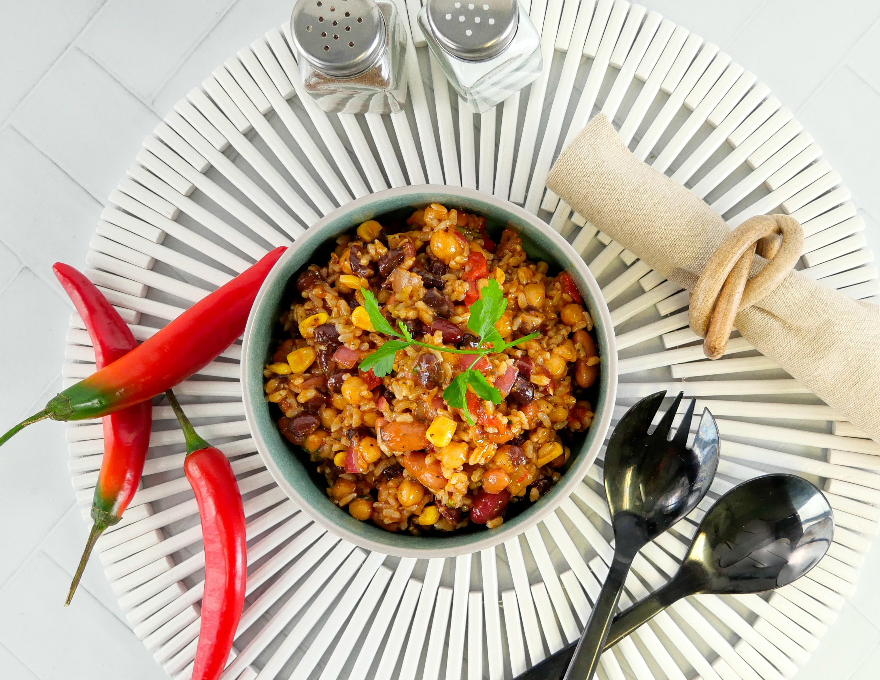 Southern Sweetcorn & Bean Salad