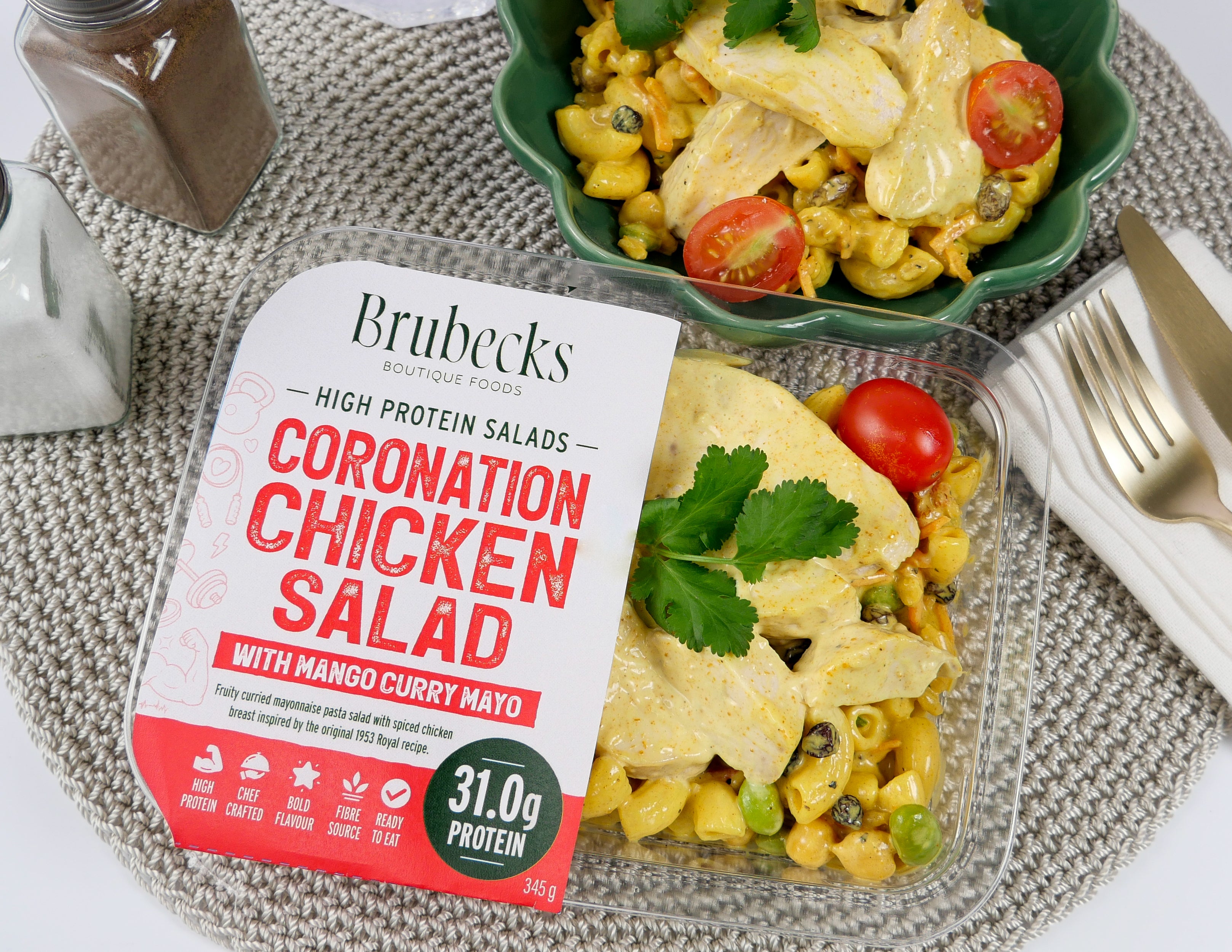 Coronation Chicken Salad with Mango Curry Mayo - 345g