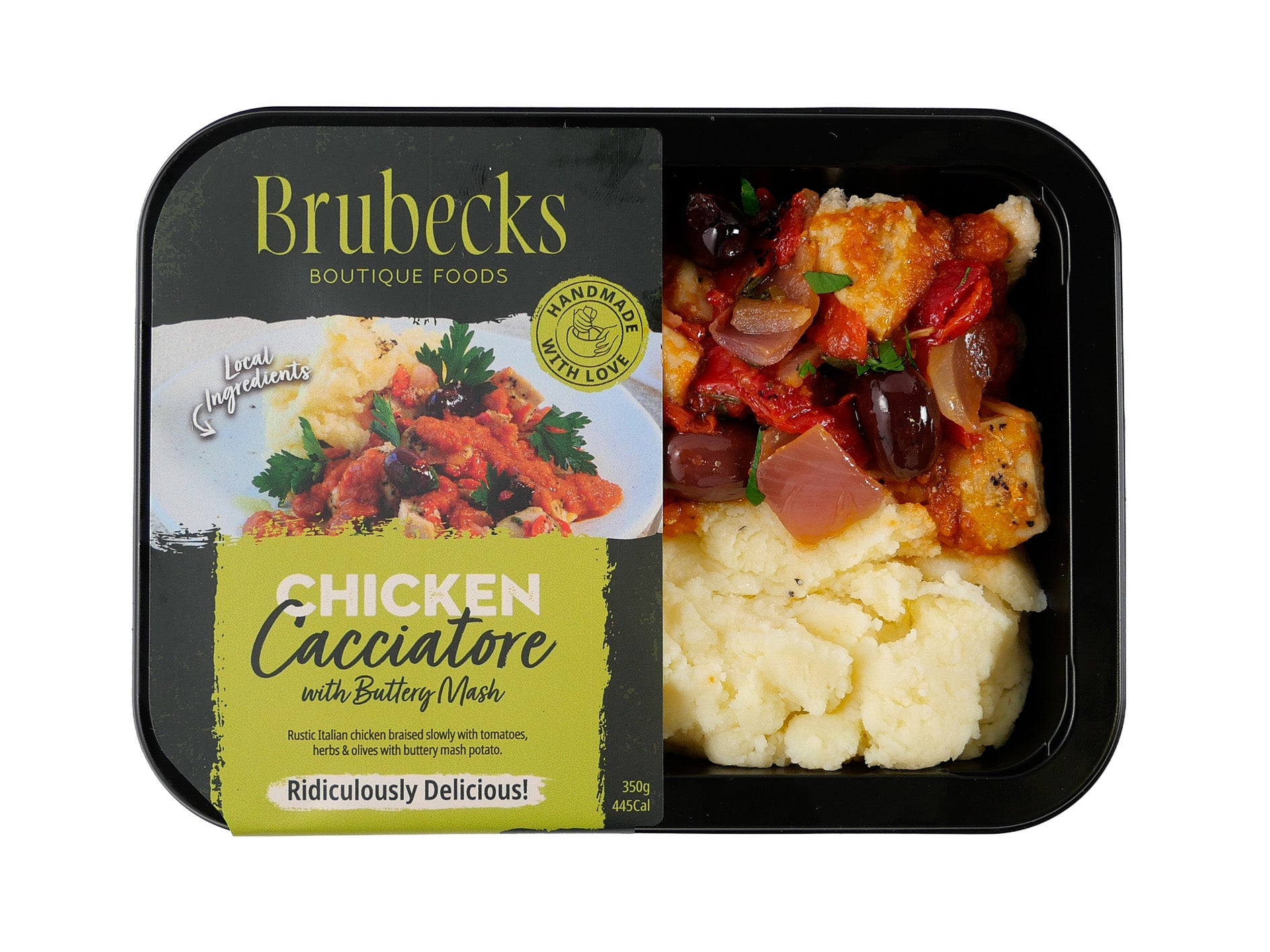 Chicken Cacciatore with Butter Mash
