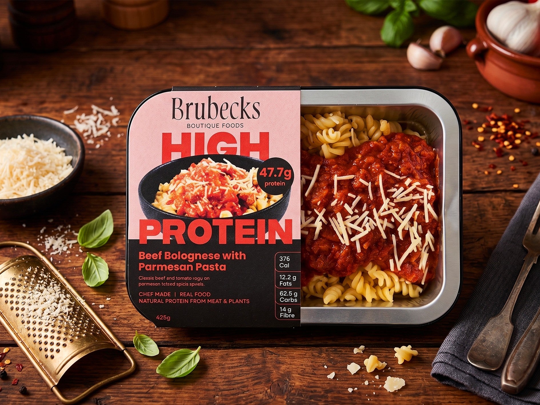 Beef Bolognese with Parmesan Pasta - 425g