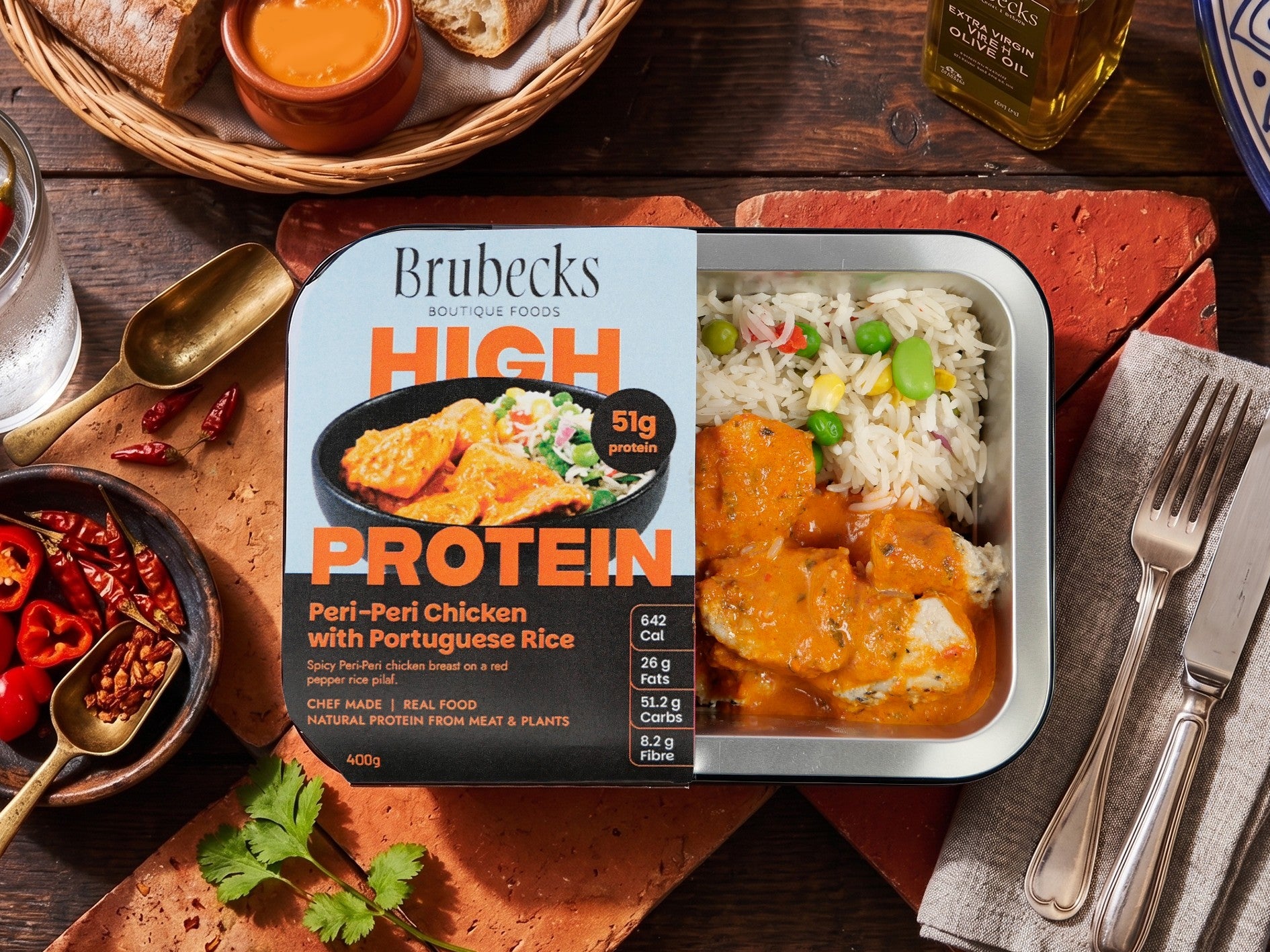 Peri Peri Chicken with Portuguese Rice - 400g
