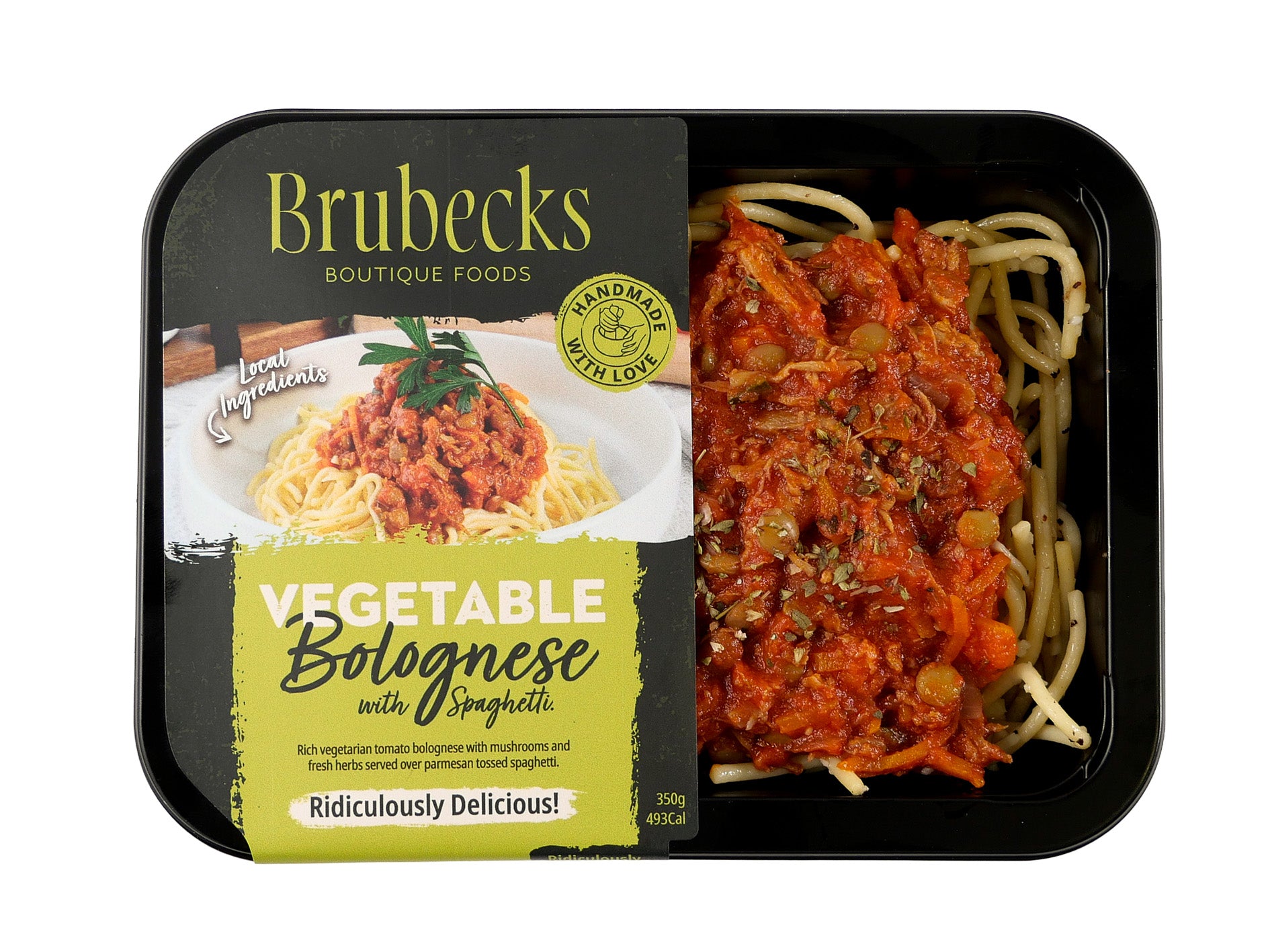 Vegetable Bolognese with Spaghetti